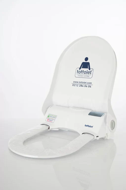Tottolet® Ledsörlü (ELEKTRİKLİ) - Otomatik Hijyenik Klozet Kapak Sistemi - Görsel 4