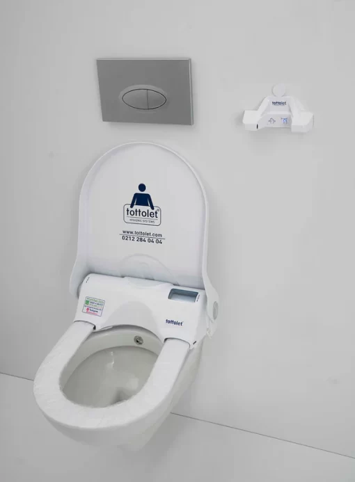 Tottolet® Ledsörlü (ELEKTRİKLİ) - Otomatik Hijyenik Klozet Kapak Sistemi - Görsel 7